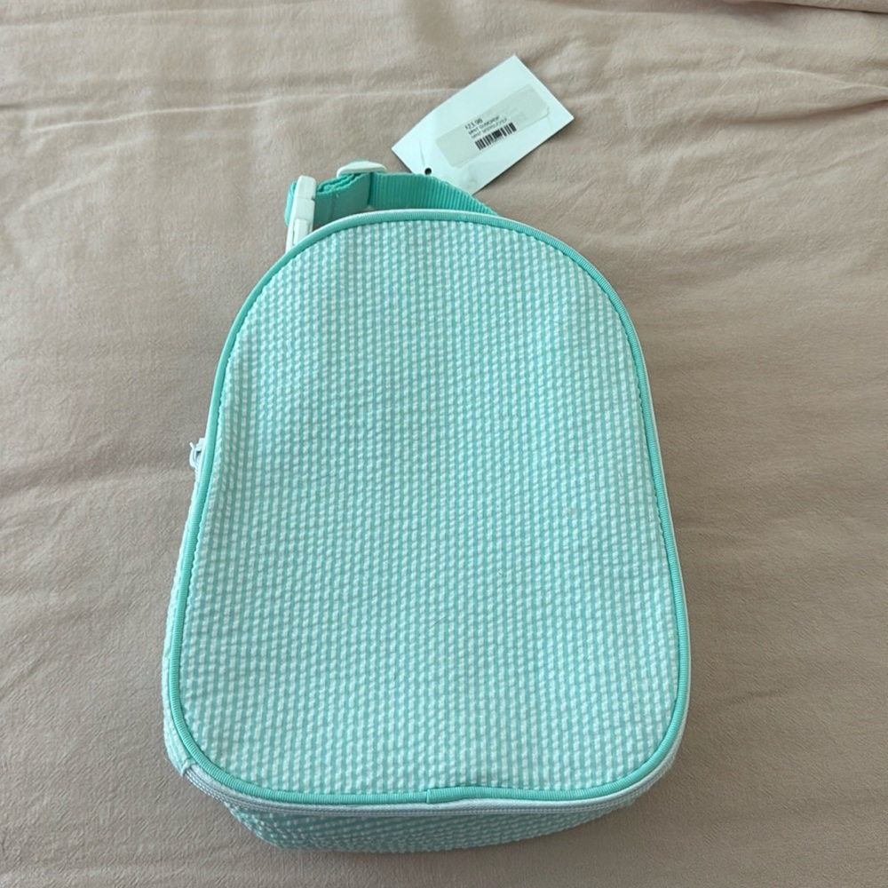 NWT Seersucker Striped Lunch/snack Bag